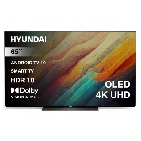 Телевизор Hyundai 65&quot; H-LED65OBU7700 Android TV Frameless черный - фото 9