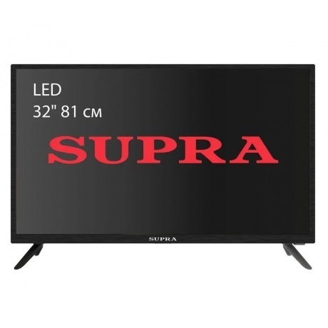 Телевизор Supra STV-LC32LT0045W черный HD 60Hz DVB-T DVB-T2 DVB-...