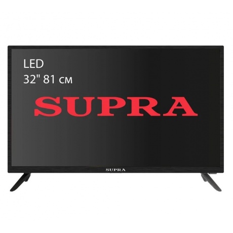 Телевизор Supra STV-LC32LT0045W черный HD 60Hz DVB-T DVB-T2 DVB-C - фото 1