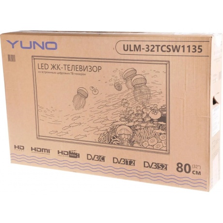 Телевизор Yuno ULM-32TCSW1135 белый - фото 15