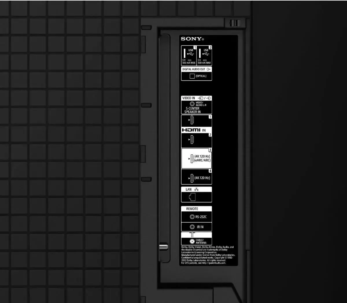 Телевизор Sony XR-55A80L BRAVIA титановый черный - фото 8