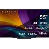 Телевизор Digma Pro UHD 55C Google TV Frameless черный/черный
