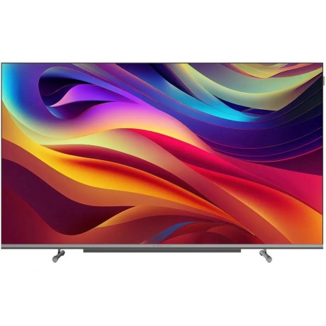 Телевизор Digma Pro QLED 43L Google TV Frameless черный/серебристый - фото 3
