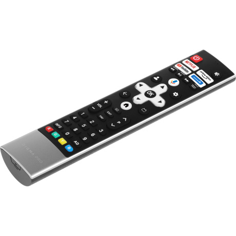 Телевизор Digma Pro 65" QLED 65L Google TV Frameless черный/серебристый - фото 17