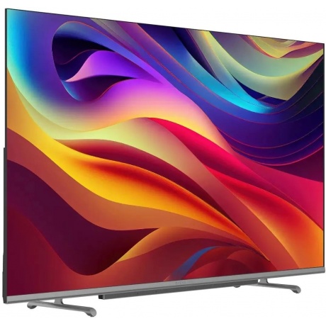 Телевизор Digma Pro 65&quot; QLED 65L Google TV Frameless черный/серебристый - фото 2