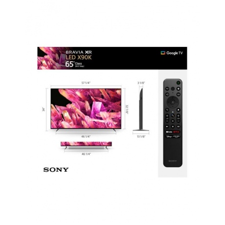 Телевизор Sony XR-55X90K/U BRAVIA черный/серебристый - фото 13