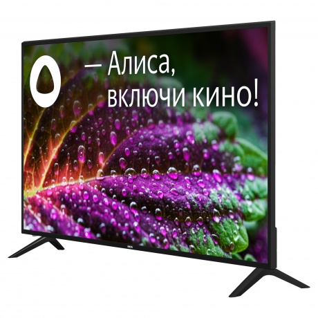 Телевизор BBK 65LED-9201/UTS2C Яндекс.ТВ черный - фото 2