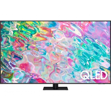 Телевизор Samsung QE75Q70BAUXCE Q темно-серый - фото 1
