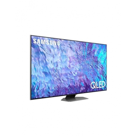 Телевизор Samsung QE65Q80CAUXRU Series 8 черненое серебро - фото 2