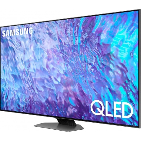 Телевизор Samsung QE65Q80CAUXRU Series 8 черненое серебро - фото 3