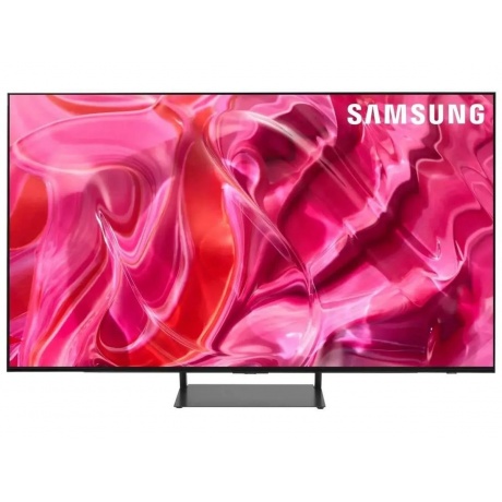 Телевизор Samsung QE65S90CAUXRU Series 9 черный титан - фото 1