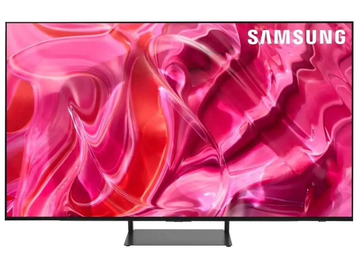 Телевизор Samsung QE65S90CAUXRU Series 9 черный титан модуль матрица тачскрин для samsung galaxy j1 ace sm j110h oled синий