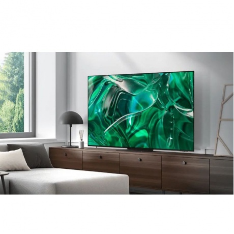 Телевизор Samsung QE55S95CAUXRU Series 9 черный титан - фото 4