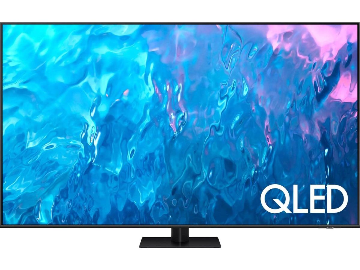 Телевизор Samsung QE65Q70CAUXUZ Series 7 серый/черный