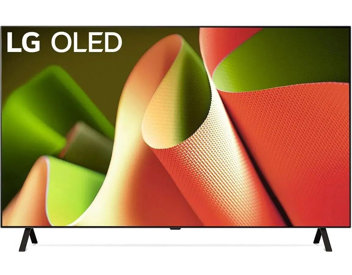 Телевизор LG OLED65B4RLA.ARUB черный/серебристый, цвет черный/серебристый