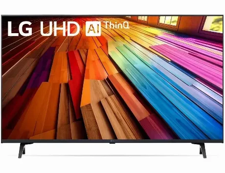 Телевизор LG 65UT80006LA.ARUB черный