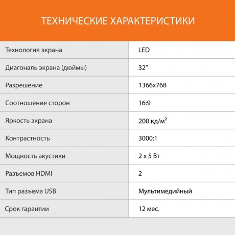 Телевизор SunWind SUN-LED32XB200 черный - фото 7