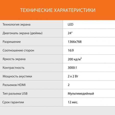 Телевизор SunWind SUN-LED24XB203 черный - фото 15