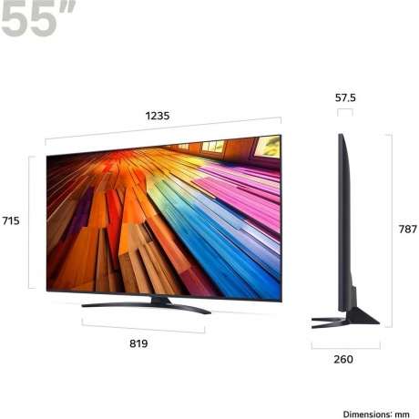 Телевизор LG 55UT81006LA.ARUB - фото 10