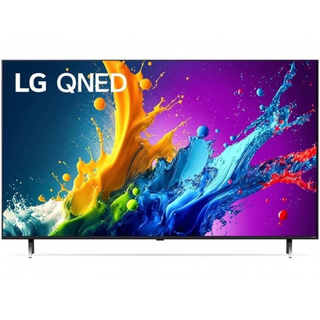 Телевизор LG 55QNED80T6A.ARUB BLACK TITANIUM - фото 1