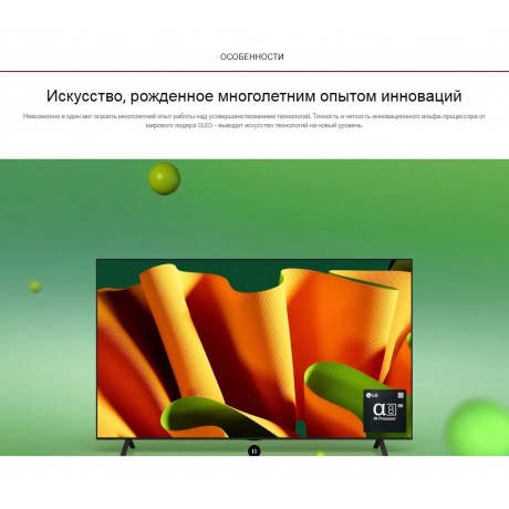 Телевизор LG OLED55B4RLA.ARUB - фото 14