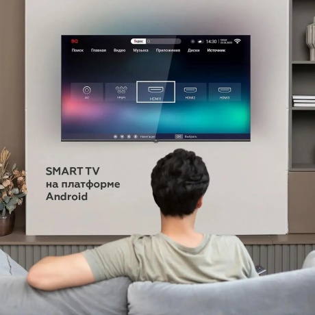 Телевизор BQ 40F36B Black - фото 6