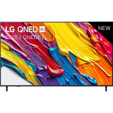

Телевизор LG 75QNED82A6B.ARUG 75" 4K Ultra HD LED Smart чер.титан, Черный