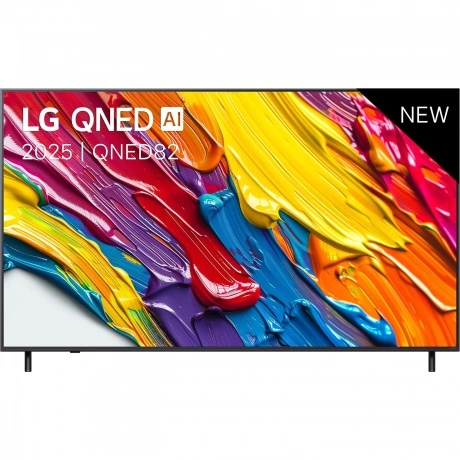 Телевизор LG 86QNED82A6B.ARUG 86" 4K Ultra HD LED Smart чер.тита...