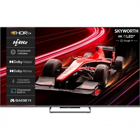 Телевизор Skyworth 65Q75G  65" 4K Ultra HD QLED Smart Magic Soun...