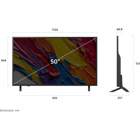 Телевизор LG Q-NED 50QNED82A6B.ARUG 50" - фото 8