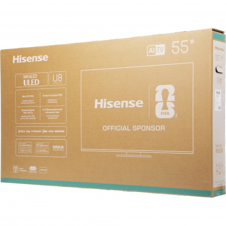 Телевизор Hisense MINI-LED PRO 55U8Q 55" - фото 13