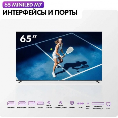 Телевизор Haier m-LED 65 M7 65" (DH1ZW4E00RU) - фото 14
