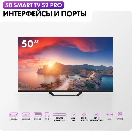 Телевизор Haier 50 Smart TV S2 Pro - фото 3