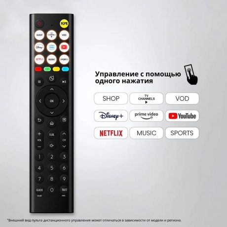 Телевизор Hisense 32A5S RU 32" FullHD QLED черный - фото 20