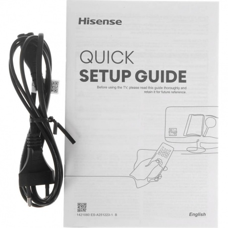 Телевизор Hisense 32A5S RU 32" FullHD QLED черный - фото 9