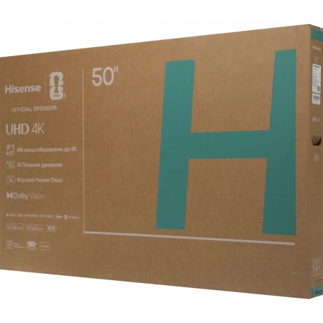 Телевизор Hisense 50A6S RU 50" 4K UltraHD черный - фото 10