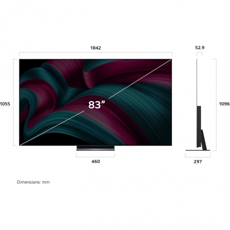 Телевизор LG OLED83C5RLA.ARUG 83" 4K UltraHD черный - фото 8
