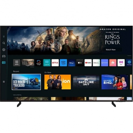 Телевизор Samsung QE85Q60CAUXCE 85" 4K UltraHD QLED черный - фото 1