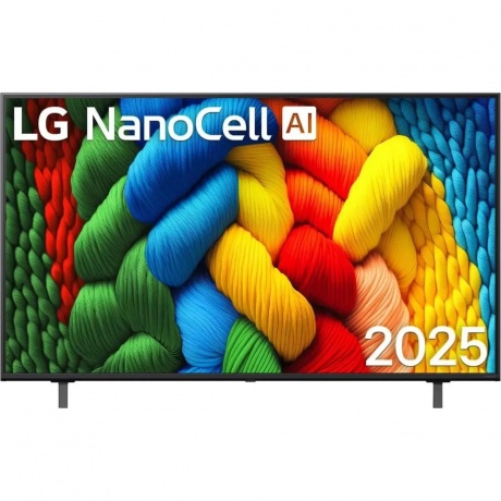 

Телевизор LG 55NANO81A6A.ARUG 55" Ultra HD Smart TV Charcoal Black 2025, Черный