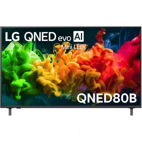 Телевизор LG 55QNED80B6B.ARUG 55" LED 4K Ultra HD черный титан