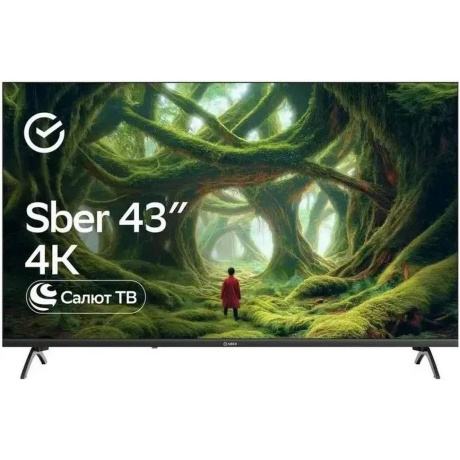 Телевизор Sber SDX-43U5500DBA — фото 1