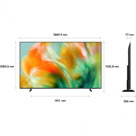 Телевизор Samsung UE65M80HAUXPY 65" m-LED (2026) - фото 6