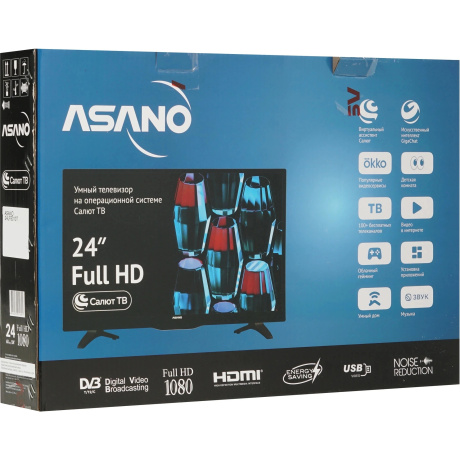 Телевизор ASANO 24" DLED FHD SALUT SMART 24LF5010T - фото 12