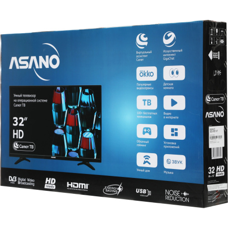 Телевизор ASANO 32" DLED HD SALUT SMART 32LH5010T - фото 10