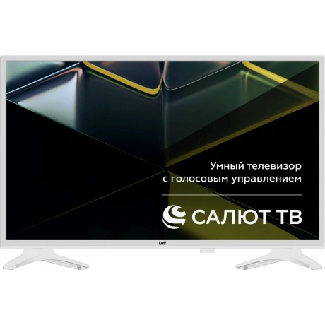 Телевизор LEFF 32" DLED HD WHITE SALUT SMART 32H691T