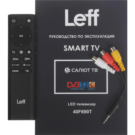 Телевизор LEFF 40" DLED FHD SALUT SMART 40F690T - фото 8
