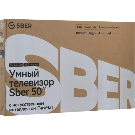 Телевизор SBER 50" SDX-50U5500DBB - фото 10