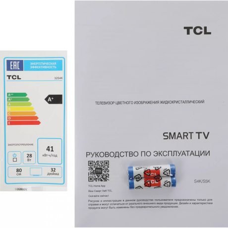 Телевизор TCL 32" QLED HD 32S4K-RU - фото 14