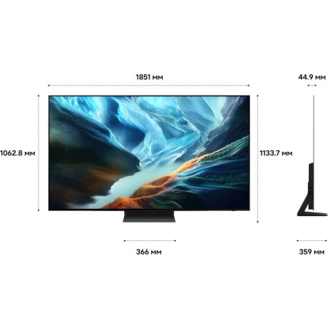 Телевизор Samsung QE83S90HAEXPY - фото 4
