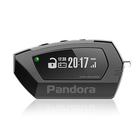 Брелок Pandora LCD D010 black - фото 1